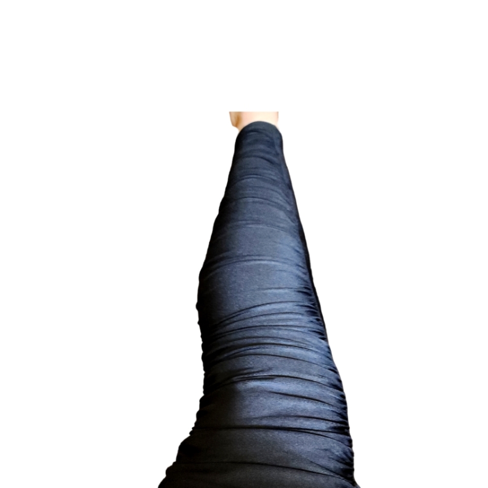 Torrid black full-length ruched front liquid leggings sizes 1 & 2 - Picture 2 of 10